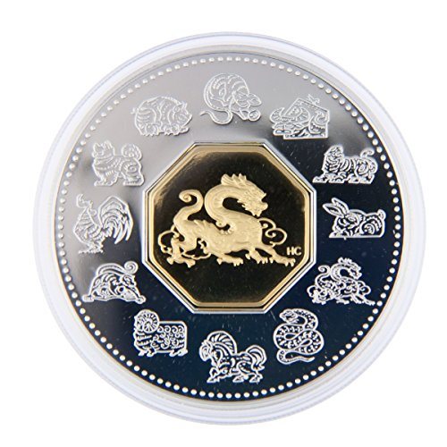 2000 Year of Dragon Lunar Coin Royal Canadian Mint 40mm