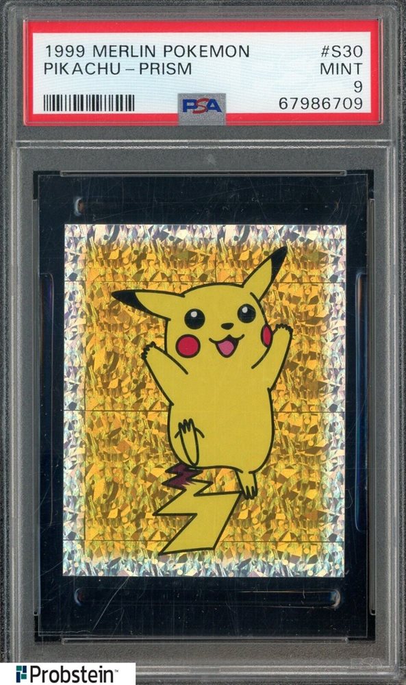 レア1999 Merlin SILVER PRISM サトシ ピカチュウ PSA レア1999 Merlin SILVER PRISM サトシ ピカチュウ PSA Auction