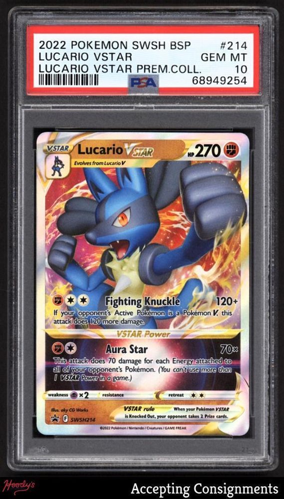 2022 ルカリオ VSTAR PSA 10 Auction Prices Realized Tcg Cards 2022 POKEMON SWSH BLACK