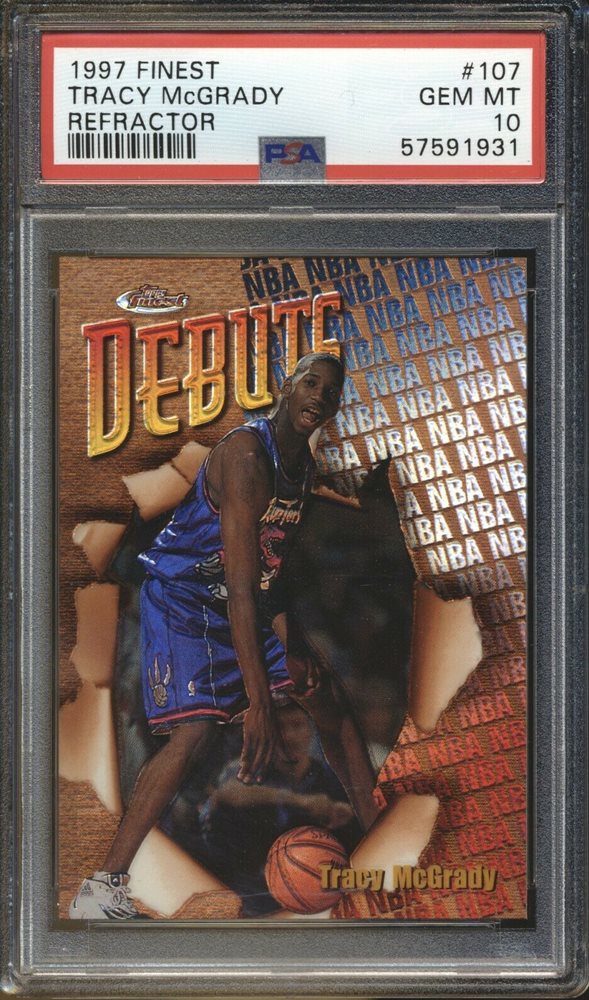 【PSA10】1997 l Universe Tracy McGrady 1997 Metal Universe Championship Tracy McGrady ROOKIE RC #36