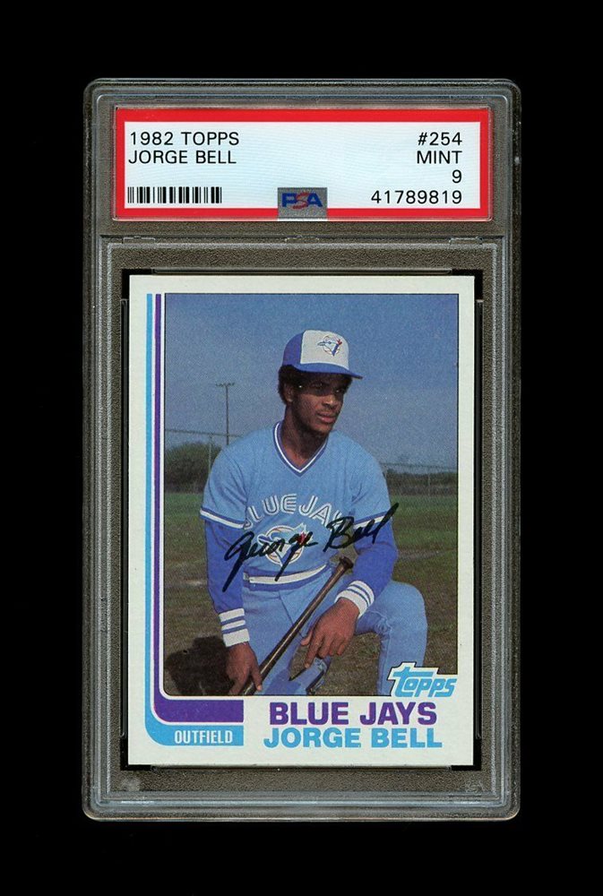 Auction Prices Realized Baseball Cards 1982 Topps Bell