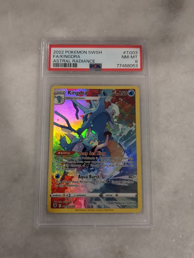 Pokemon Cards Booster Kingdra & Clair TG03/TG30 Pokemon Card - Astral  Radiance Ultra Rare, Near Mint Condition Astral Radiance Trainer Gallery