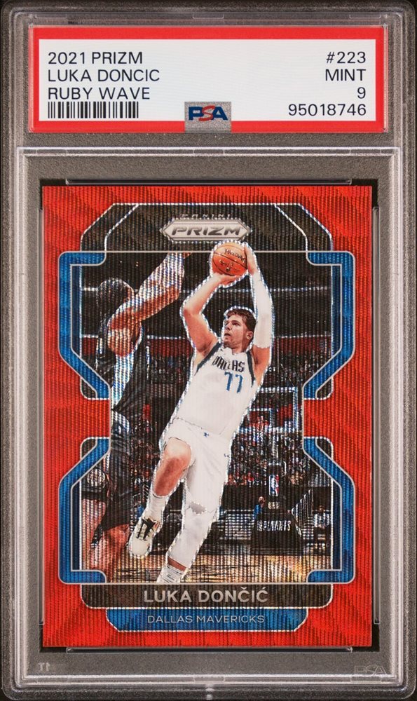 その他 2021 Luka Doncic Prizm 75th PSA 9 2021-22 Panini Prizm Luka Doncic 75th Logo Silver Prizm PSA