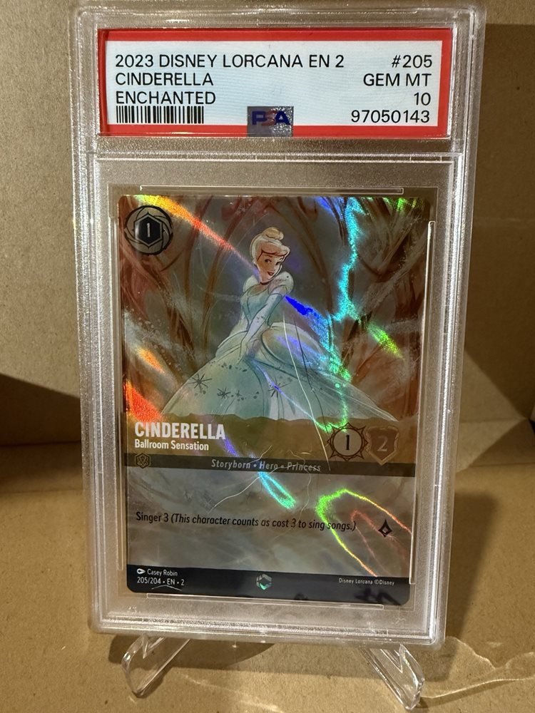 【PSA10】シンデレラ　エンチャンテッド　Cinderella ロルカナ ロルカナ LORCANA シンデレラ エンチャンテッド カード検索