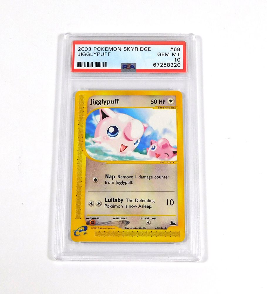 Auction Prices Realized Tcg Cards 2003 POKEMON SKYRIDGE Jigglypuff, image size:910x1000