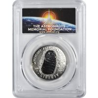 Half Dollar 2pc 2019-S 50c Apollo 11 50th Ann Set PCGS PR70 FDOI AMF Label