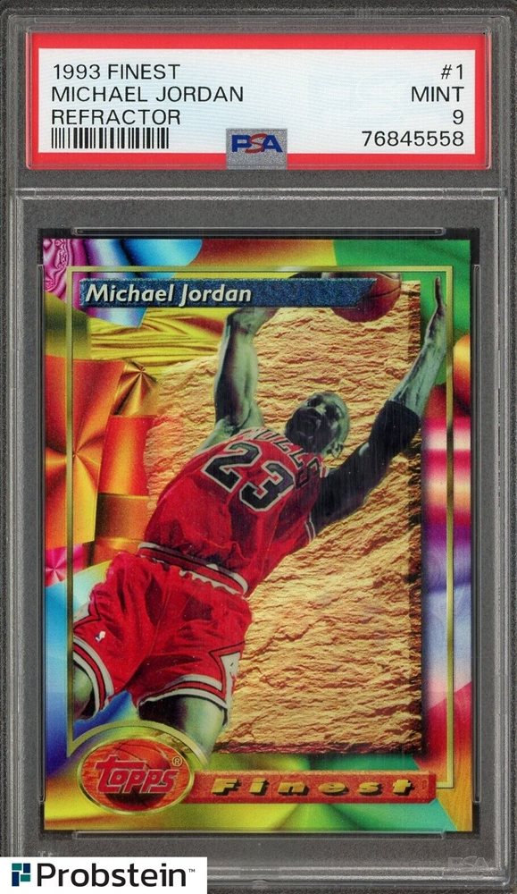 Michael jordan refractor finest ジョーダン　レア Auction Prices Realized Basketball Cards 1993 FINEST Michael