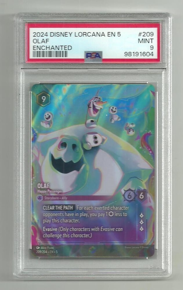 オラフページ Auction Prices Realized Tcg Cards 2024 DISNEY LORCANA EN 5
