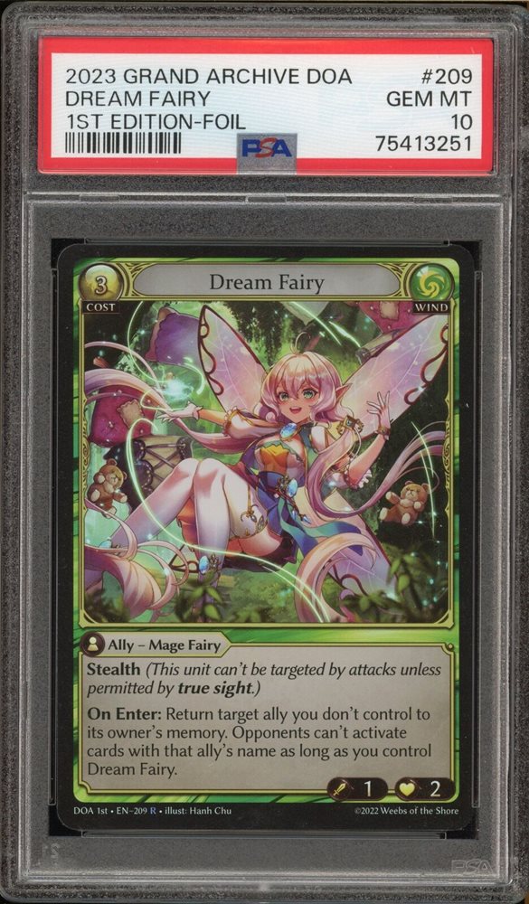 Archive Grand Fairy TCG Dream Alter | eBay DOA Edition 0 Rare Wind