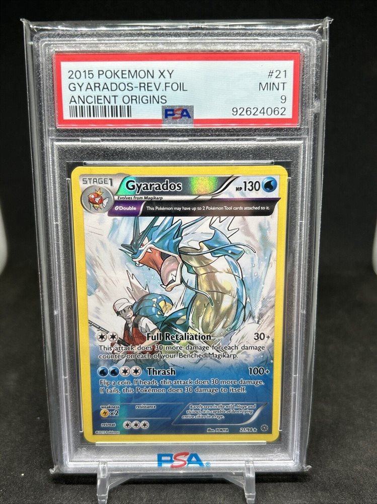 PSA10 2015 Pokémon XY Gyarados 21/98 2215_5136_4864_21_98