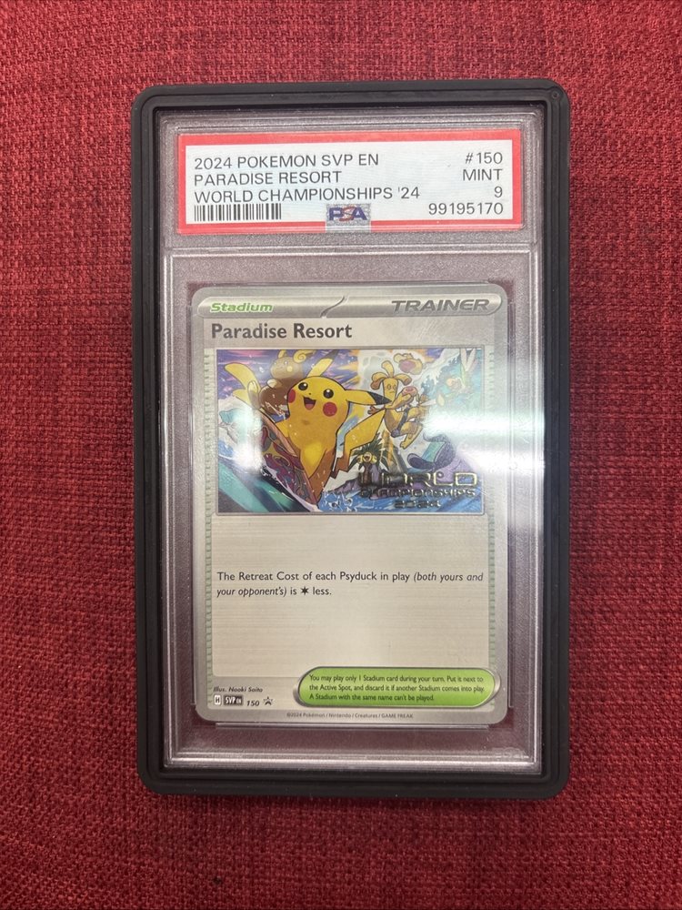 パラダイスリゾート2024 PSA9 ドイツ語