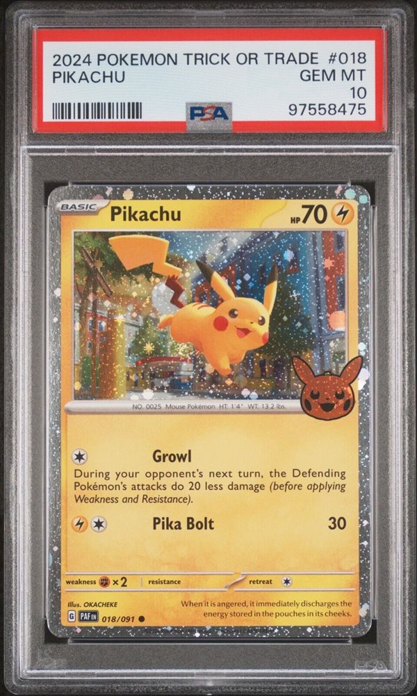 Auction Prices Realized Tcg Cards 2024 POKEMON TRICK OR