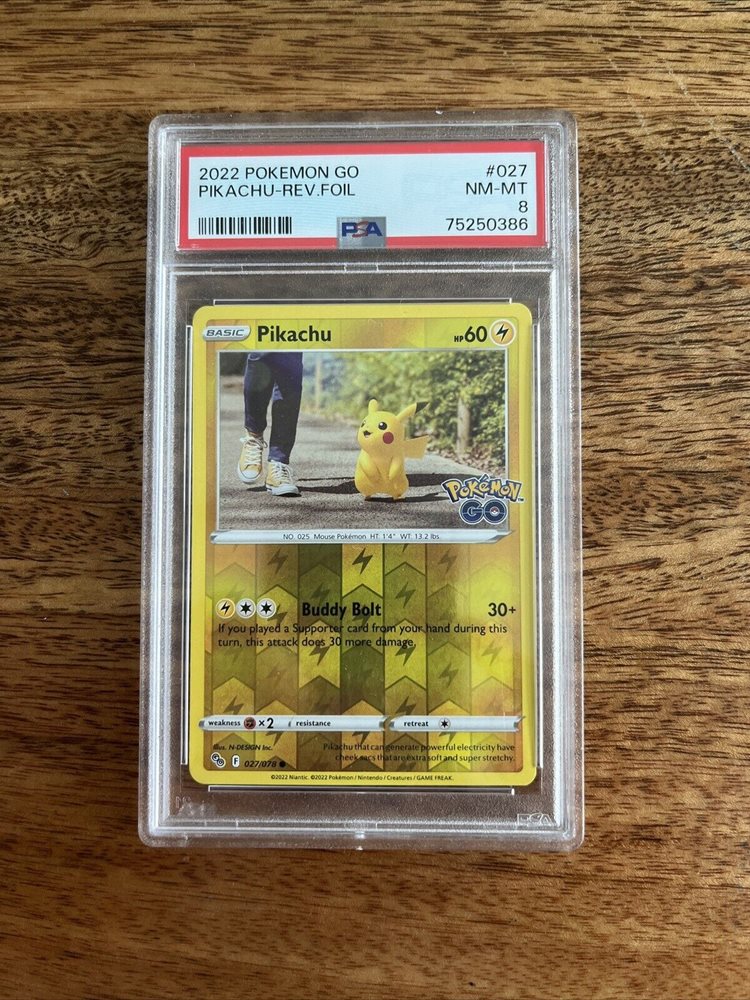 carbink break pokemon card price Pikachu Pokemon GO Holo 028/078 CGC 9 – TBC Games main image 0