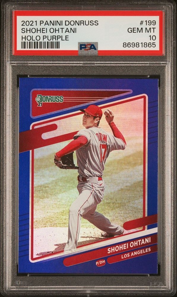 Auction Prices Realized Baseball Cards 2021 PANINI DONRUSS Shohei