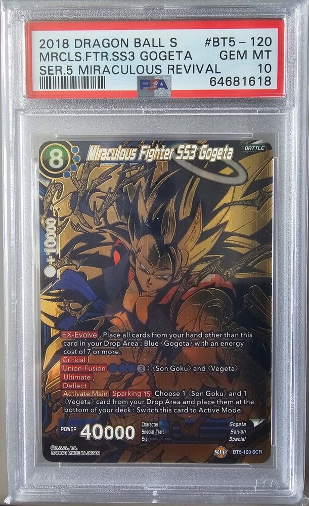 eBay Auction Item 325716812579 Tcg Cards 2018 Dragon Ball Super Card Game  Series 5 Miraculous Revival