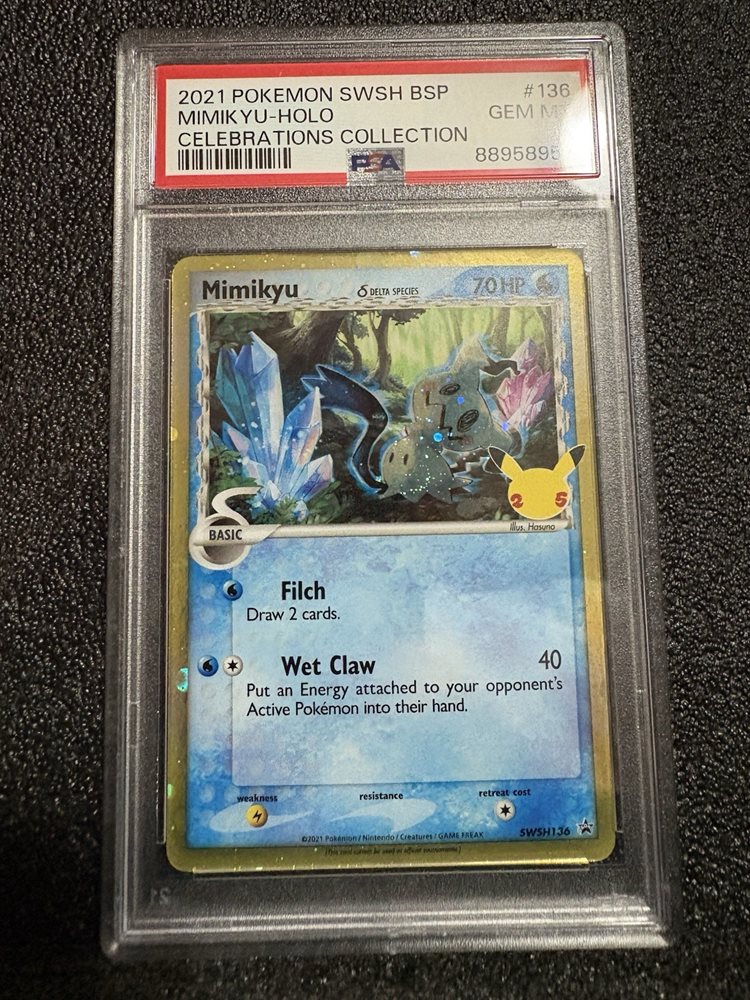 2021 ポケモン ミミッキュ デルタ種 ホロ PSA 10 #136 2021 ポケモン ミミッキュ デルタ種 ホロ PSA 10 #136 - メルカリ