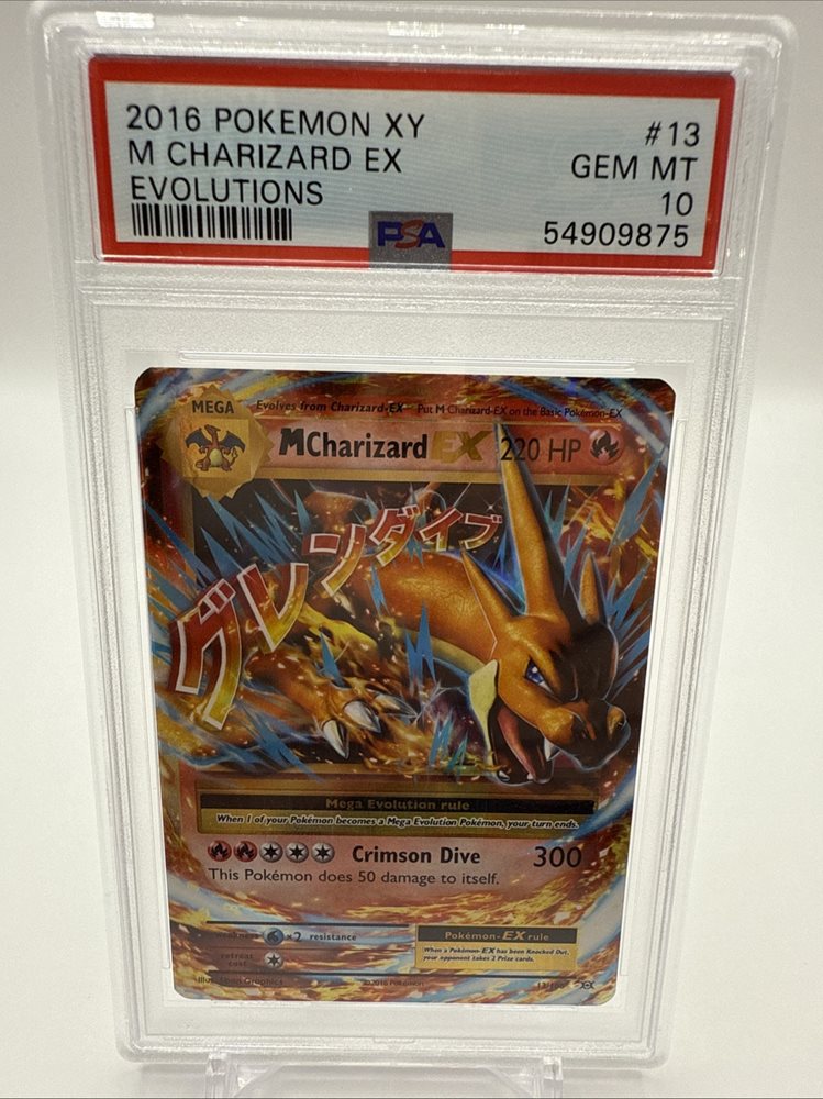 M CHARIZARD Mリザードン　メガバトル　PSA10 Auction Prices Realized Tcg Cards 2014 POKEMON JAPANESE M