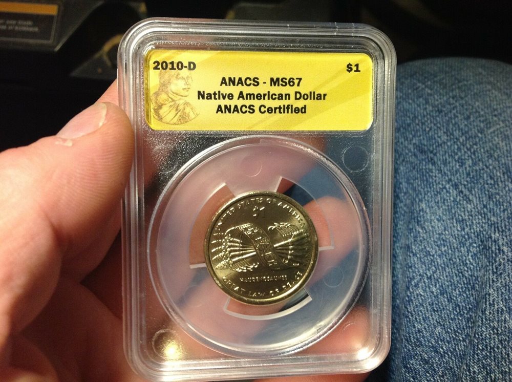 2010 P and D Sacagawea Dollar BU 2 Coins from US Mint Set Native American UNC