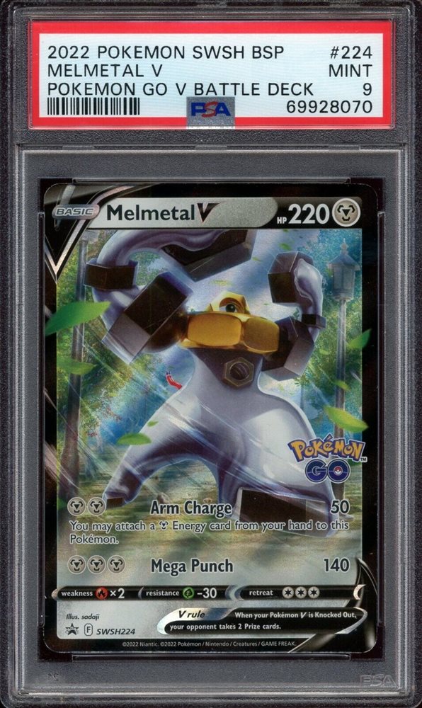 first appearance pokemon cards Amazon.com: Melmetal 046/078 - Pokemon Go - Foil - Evolution Card Lot main image 0