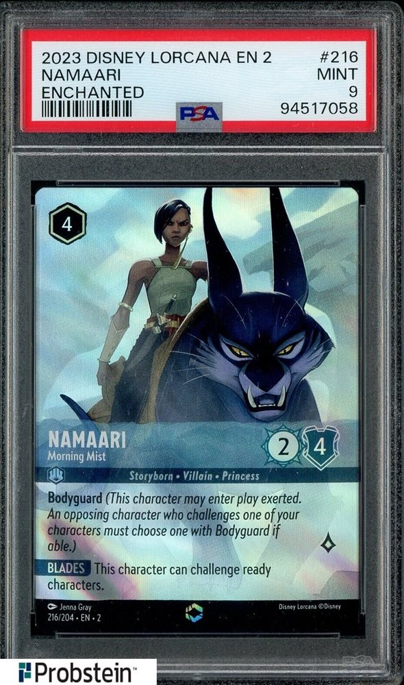 PSA10DISNEY LORCANAジャスミン #212 3209 Jasmine - Resourceful