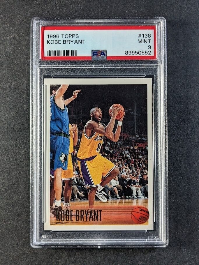 Auction Prices Realized Basketball Cards 1996 Topps Kobe Bryant
