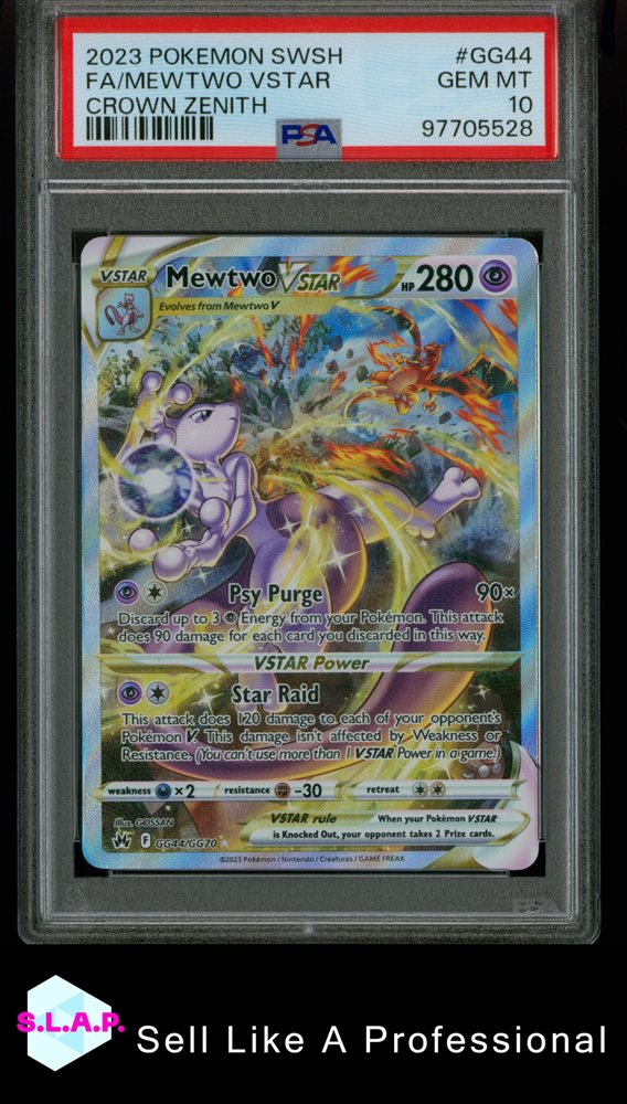 2023 ポケモンカード Mewtwo VSTAR #GG44 PSA 10 eBay Auction Item 135362056134 Tcg Cards 2023 Pokemon Sword