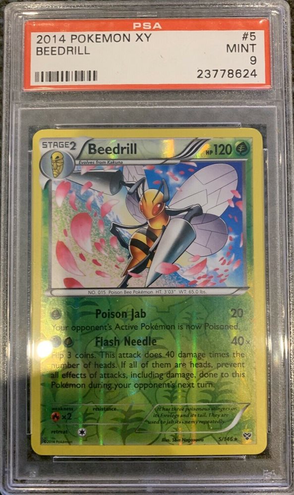 Auction Prices Realized Tcg Cards 2014 POKEMON XY Beedrill Auction Prices Realized Tcg Cards 2014 POKEMON XY Beedrill