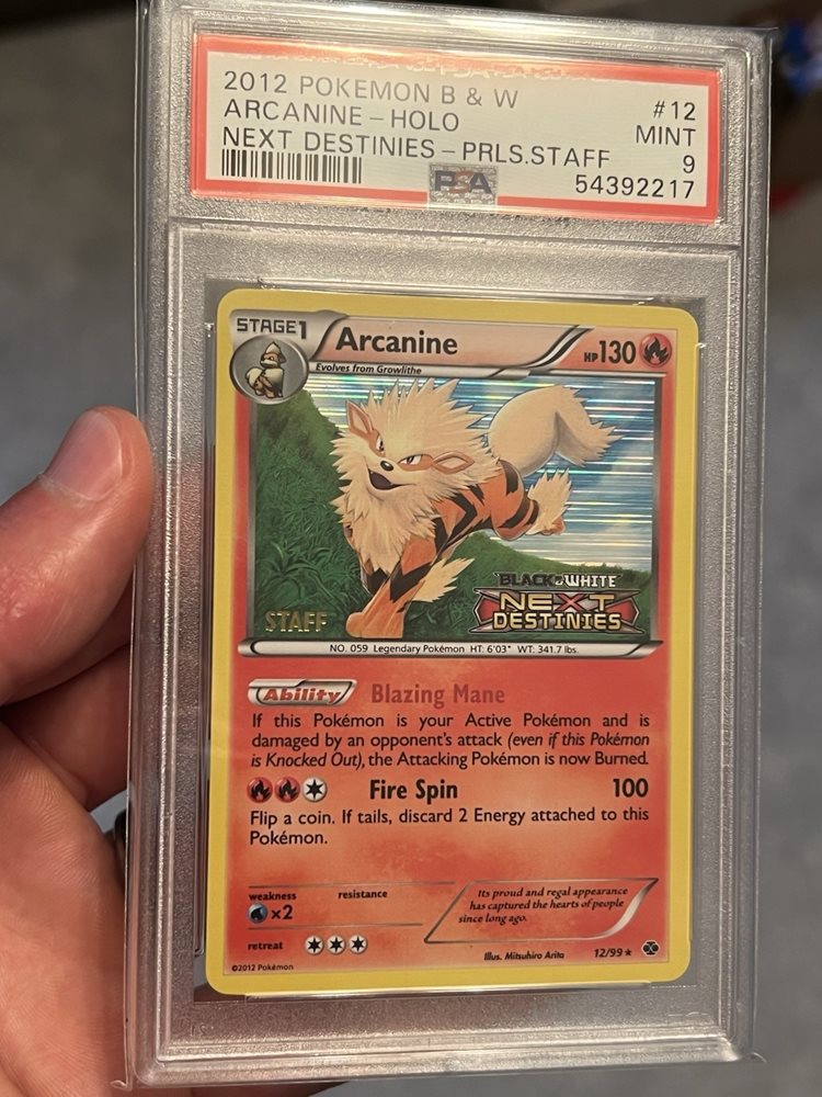 ウィンディ 旧裏 arcanine 1996 12 PSA9 ウィンディ 旧裏 arcanine 1996 12 PSA9 - メルカリ