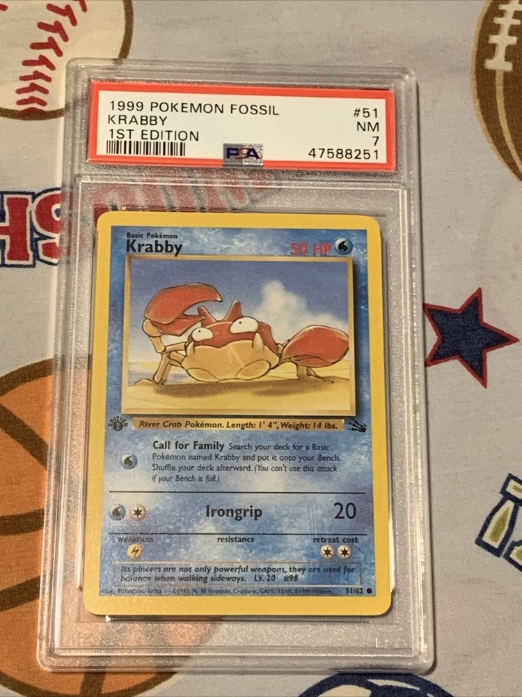 eBay Auction Item 224357148897 Tcg Cards 1999 Pokemon Fossil