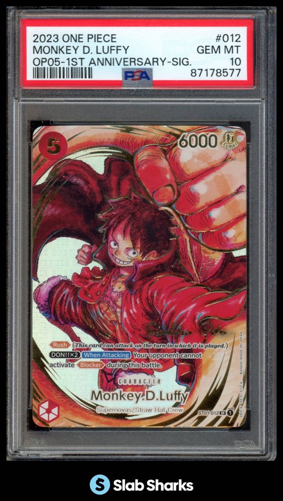 Auction Prices Realized Tcg Cards 2023 ONE PIECE OP05