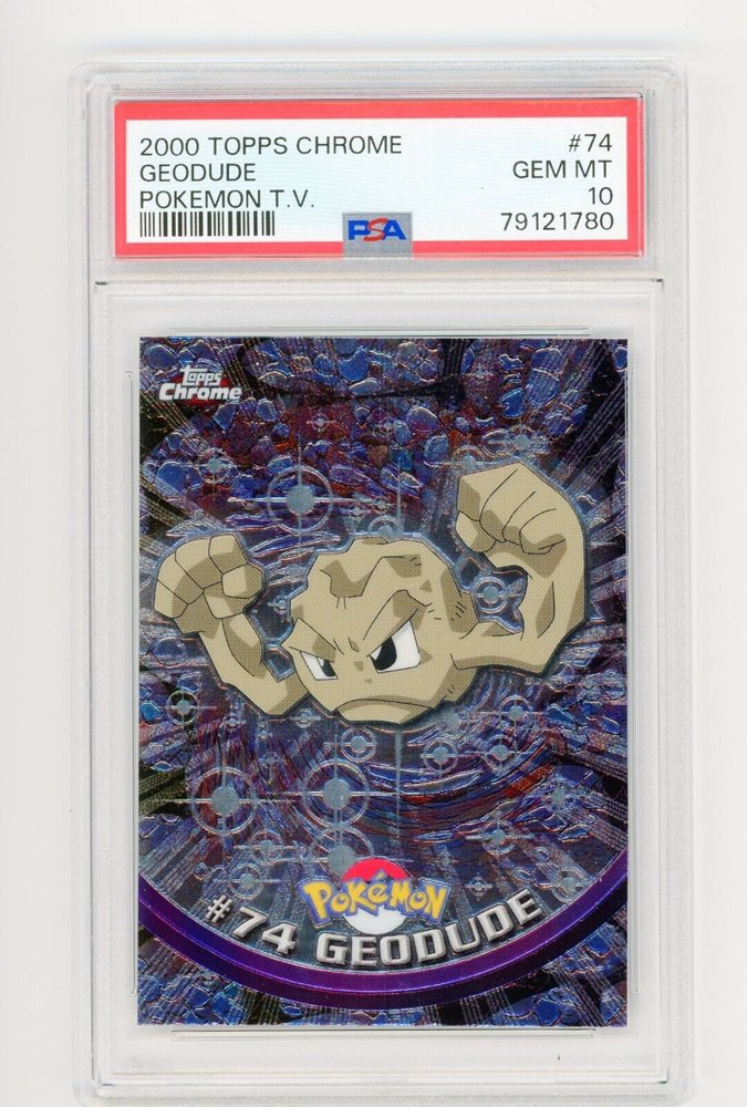 Auction Prices Realized Tcg Cards 2000 TOPPS CHROME POKEMON T.V.