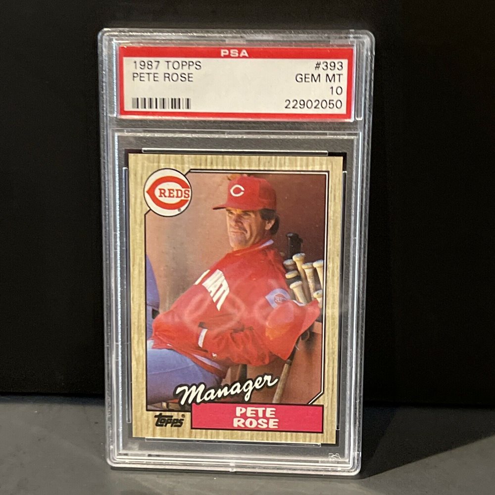 Auction Prices Realized Baseball Cards 1987 Topps Pete Rose
