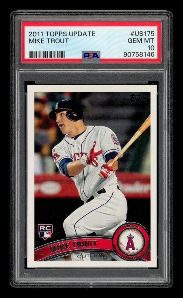 マイク・トラウト PSA10鑑定済み マイク・トラウト PSA10鑑定済み マイク・トラウト PSA10鑑定
