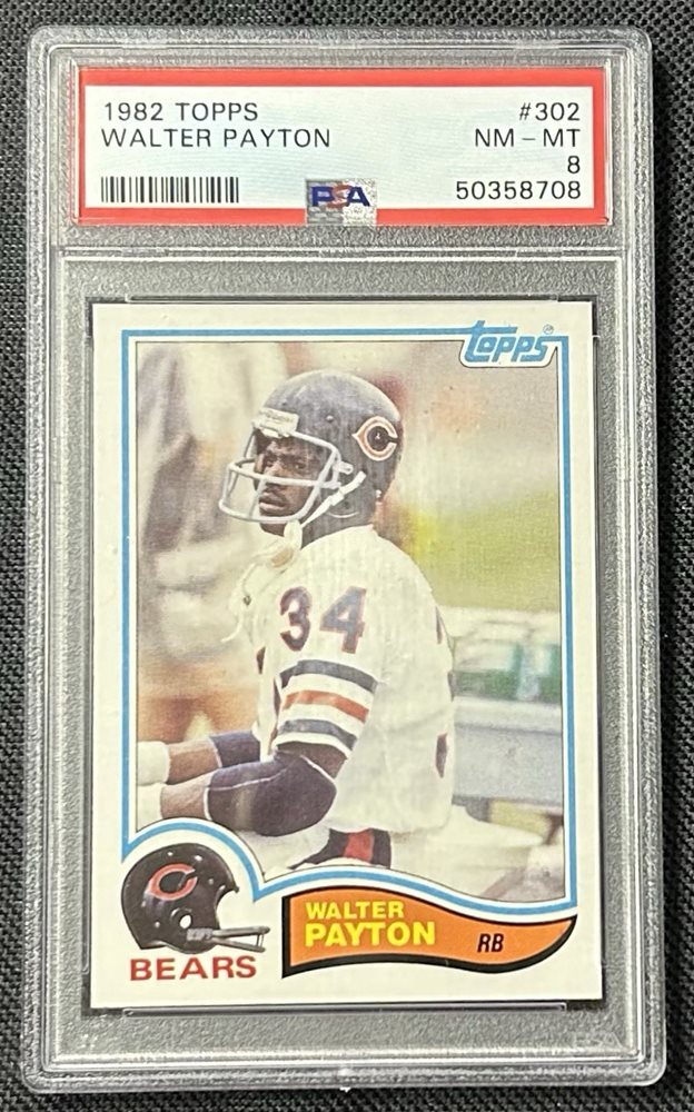 その他 Topps Walter Payton 1982 PSA 10 Auction Prices Realized Football Cards 1982 TOPPS Walter Payton
