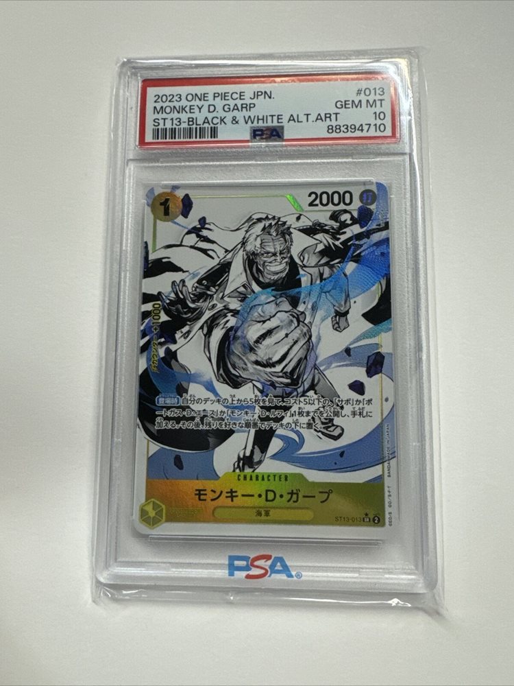 one piece tcg garp deck One Piece Monkey D. Luffy L Special Promo OP13-001 / Ichiban Kuji (Jap –  JapHunter