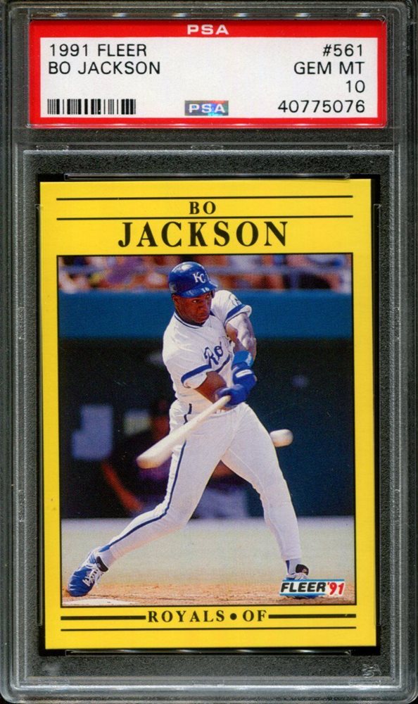 Auction Prices Realized Baseball Cards 1991 Fleer Bo Jackson
