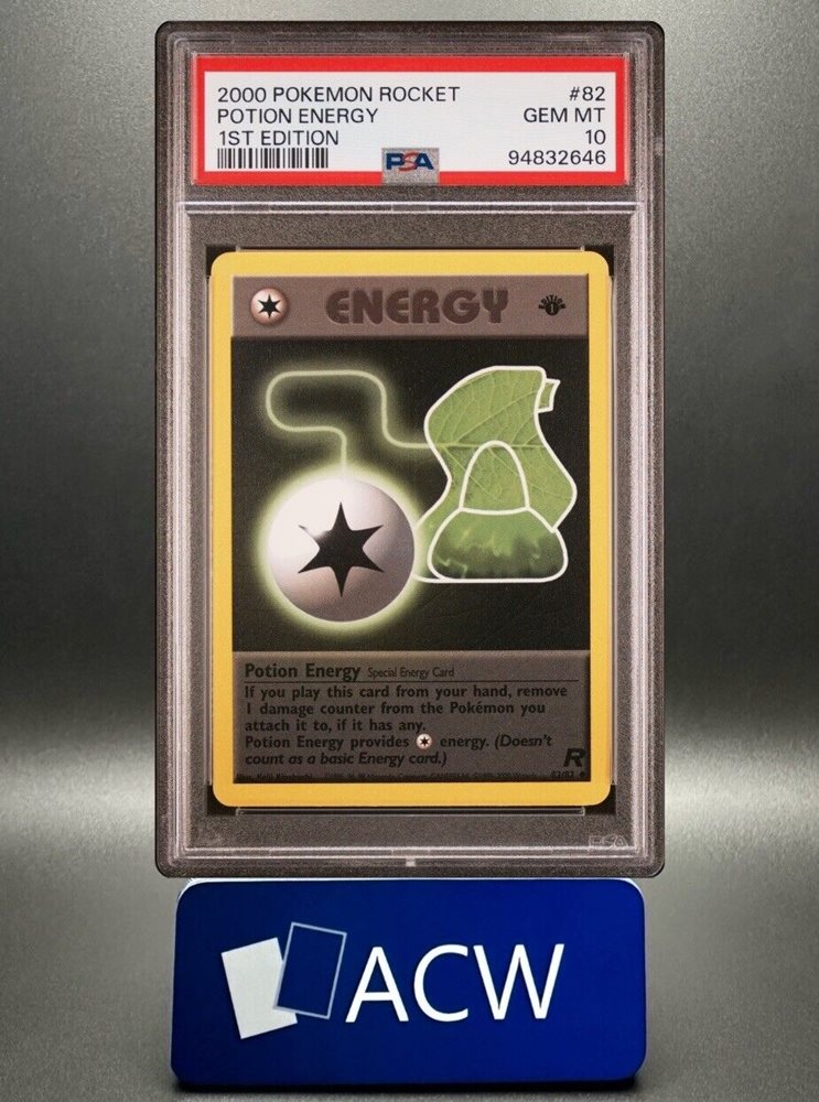 Auction Prices Realized Tcg Cards 2000 POKEMON ROCKET Potion Energy