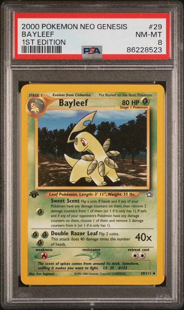 Auction Prices Realized Tcg Cards 2000 POKEMON NEO GENESIS