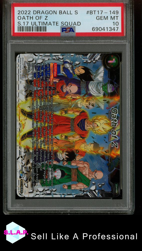 Auction Prices Realized Tcg Cards 2022 DRAGON BALL SUPER