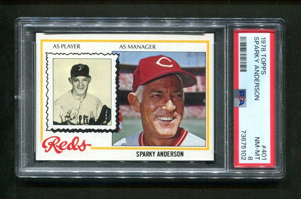 Auction Prices Realized Baseball Cards 1978 Topps Sparky Anderson