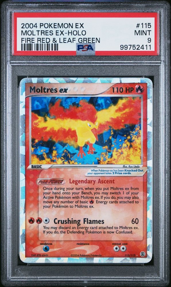 moltres ファイヤーex 伝説の飛翔 2004 psa9 Auction Prices Realized Tcg Cards 2004 POKEMON EX FIRE RED