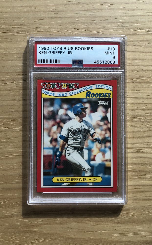 eBay Auction Item 225475604898 Baseball Cards 1990 Toys R US Rookies