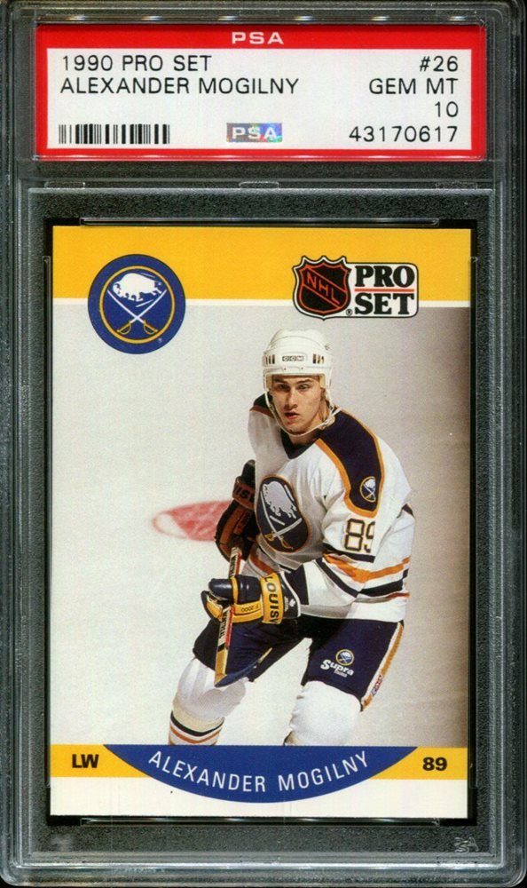 1990-91 Score #43 Alexander Mogilny RC - NM-MT