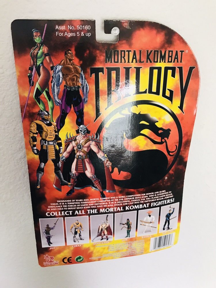 1996 Mortal Kombat Trilogy SHAO KAHN Action Figure Toy