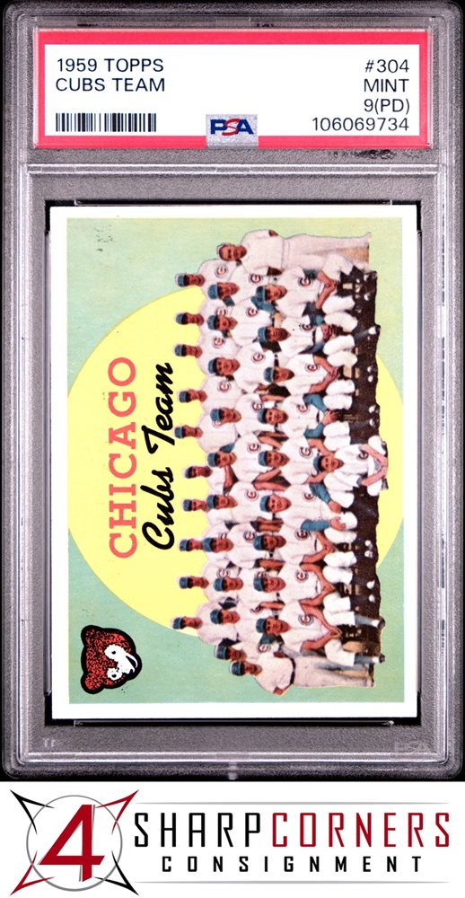 1959年 TOPPS CUBS CLUBBERS #147 PSA 7 1959 Topps #147 Long/Banks/Moryn PSA 7 NM Cubs' Clubbers | eBay