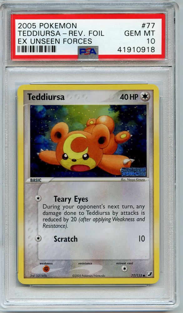 eBay Auction Item 183826959063 Tcg Cards 2005 Pokemon Ex Unseen Forces