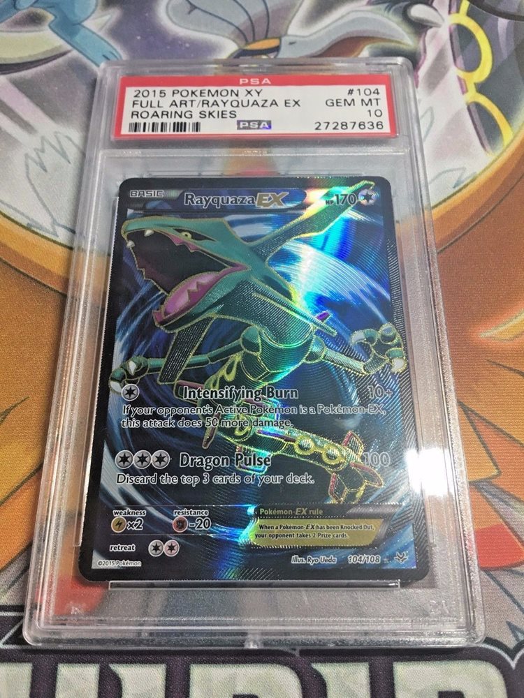 レックウザEX #104 PSA 10 GEM MT PSA 10 Gem Mint Rayquaza Ex 122/XY-P Promo 2015 Japanese