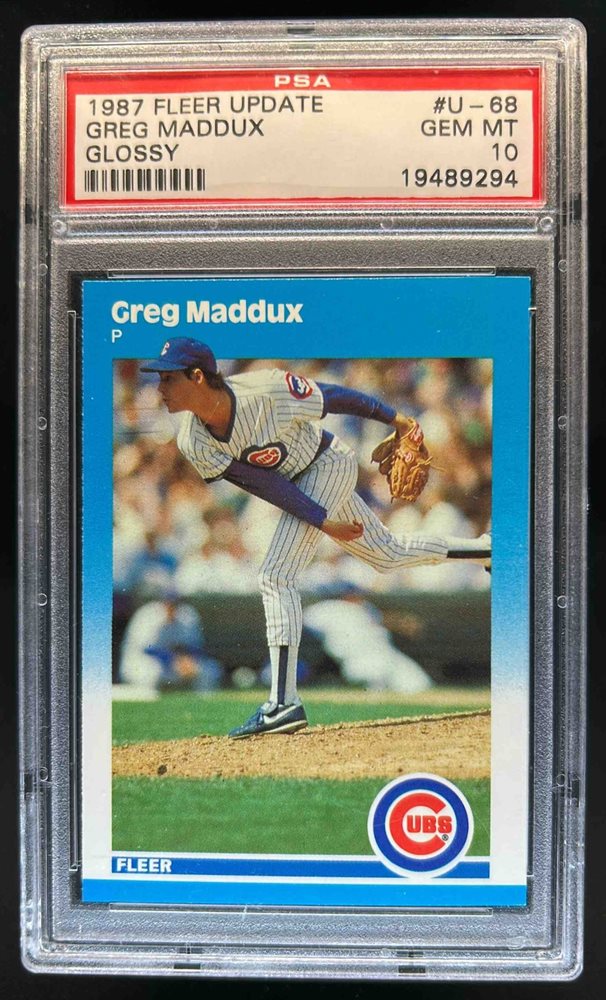 Auction Prices Realized Baseball Cards 1987 FLEER UPDATE GLOSSY