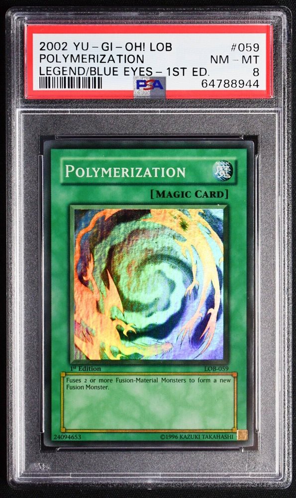 PSA9 融合　旧アジア　遊戯王　porymerization PSA9 融合 旧アジア 遊戯王 porymerization