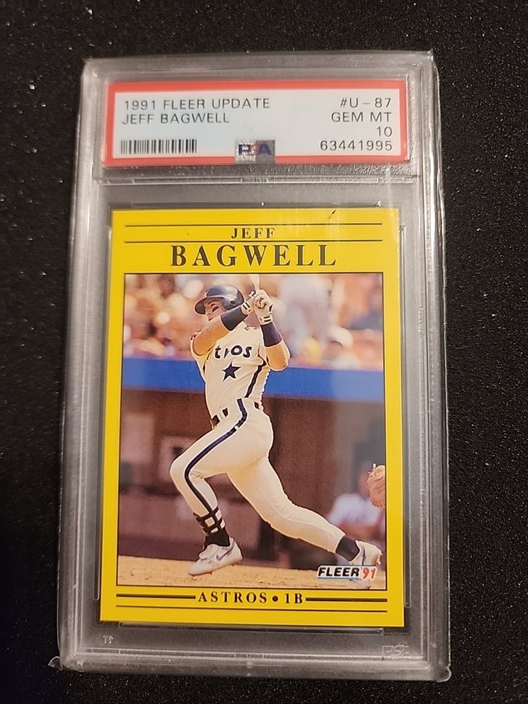 その他 1991 ULTRA UPDATE JEFF BAGWELL BGS GEM Auction Prices Realized Baseball Cards 1991 ULTRA UPDATE